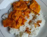 Foto langkah ke 6 dari resep Tahu Udang Santan Pedas.