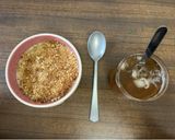 Foto del paso 3 de la receta: Porridge de avena proteico (arroz con leche) 🍨