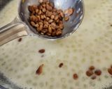 A picture of step 3 of Rajwadi Dryfruit Sabudana Kheer (Navratri Fasting Maa Durga Ambe Bhavani Bhog).