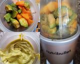 A picture of step 1 of Avocado and mango Pudding.