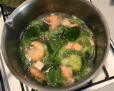 Foto langkah ke 15 dari resep Makanan AnakSup Bening isi Udang & Salmon.