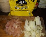 Foto langkah ke 1 dari resep Sapo Tahu Daging Ayam.