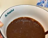 A picture of step 2 of Cocoa banana souffle cake (no added sugar).