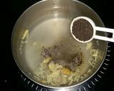 A picture of step 1 of Hyderabadi dum tea.