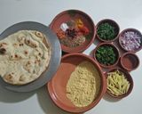 A picture of step 2 of Baysan naan.