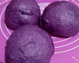 Foto langkah ke 3 dari resep Roti Kukus Pontianak Ubi Ungu.