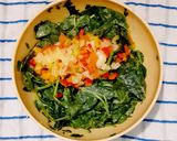 Foto del paso 5 de la receta: Tortilla de espinaca cruda 👩🏻🍳