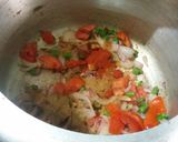 A picture of step 5 of Haryali chicken biryani.