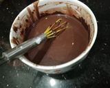 A picture of step 3 of Creamy chocolate custard.