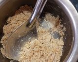 A picture of step 1 of Multigrain Gond Sukhdi.