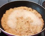 A picture of step 5 of Banana Rajgira Sheera.