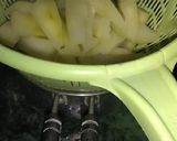 A picture of step 3 of Frozen (stored papaya chutney).