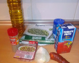 Foto del paso 1 de la receta: Habas con jamón y chorizo dulce