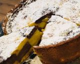 Une image de l'étape 9 de Flan pâtissier bicolore, vanille chocolat.