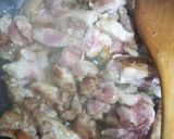 Foto del paso 6 de la receta Tallarines de Arroz con Champiñones y Secreto Ibérico en Salsa de Hongos