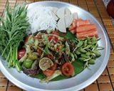 รูปขั้นตอนการทำที่ 2 ของ ส้มตำ..ตำแตง