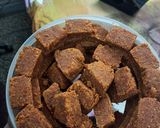 A picture of step 20 of Gajar Pak/ Gajar Ki Burfi.