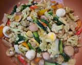 Foto langkah ke 3 dari resep Capcay telor puyuh.