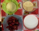 Foto del paso 1 de la receta: Bienvenidos a la Navidad🎄. Helado con macarrones y salsa de frutos rojos