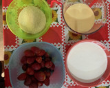 Foto del paso 1 de la receta: Bienvenidos a la Navidad🎄. Helado con macarrones y salsa de frutos rojos