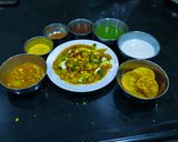 A picture of step 7 of White Matar Papdi Chaat.