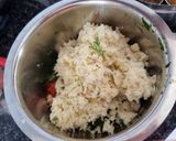 A picture of step 5 of Hara bhara kabab.