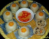 Hình bước làm 9 của món Bánh ít trần tôm thịt