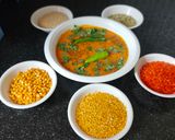 A picture of step 6 of Panchratna Dal (Dhaba style Dal Tadka).