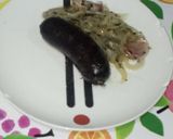 Foto del paso 2 de la receta: Baldanes d'aros i pinyons a la cerveza