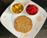 A picture of step 4 of Rajgira Masala Paratha.