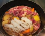 A picture of step 5 of Nikujaga - Japanese Beef and Potato Stew.