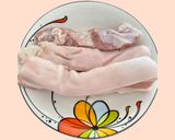Hình bước làm 1 của món Heo quay giòn bì