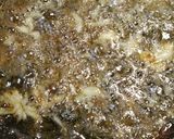A picture of step 5 of Julia Child's Chicken with Hollandaise Sauce.