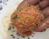A picture of step 2 of Carrot pancakes.