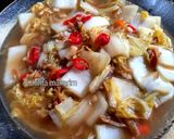 Foto langkah ke 4 dari resep Tumis Sawi Putih Teri.