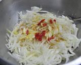 涼拌大頭菜佐海鮮的食譜步驟3照片