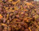 A picture of step 2 of Rajma: who doesn’t like!!.