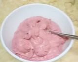 A picture of step 9 of Deviled Eggs with Beetroot Hummus.