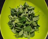 A picture of step 1 of Gujarati Methi Thepla.