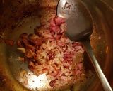 A picture of step 3 of Cauliflower and bacon stir fly.