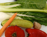Foto del paso 1 de la receta: Olla multicolor 🌈 de verduras