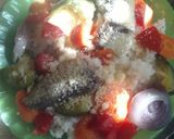 Foto del paso 5 de la receta: Arroz con sardinas y verduras al vapor