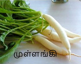 முள்ளங்கி தேங்காய் சாதம் ரெசிபி ஸ்டேப் 1 புகைப்படம்