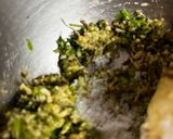A picture of step 2 of Protein fiber rich sprouts paneer tikki.