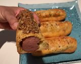 รูปขั้นตอนการทำที่ 4 ของ Keto sausage rolls (ขนมปังไส้กรอกคีโต)