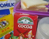 Foto langkah ke 1 dari resep Puding Roti Marmer Vla Instant.