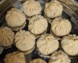 A picture of step 7 of Vegetable Wheat Momos.