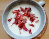 Foto del paso 8 de la receta Sopa fría de melón con jamón