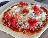 Crazy Pizza mit viel Käse 🤩 Rezeptschritt 4 Foto