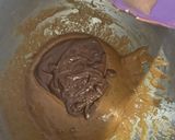 Une image de l'étape 2 de Bûche entremet 3 chocolats.